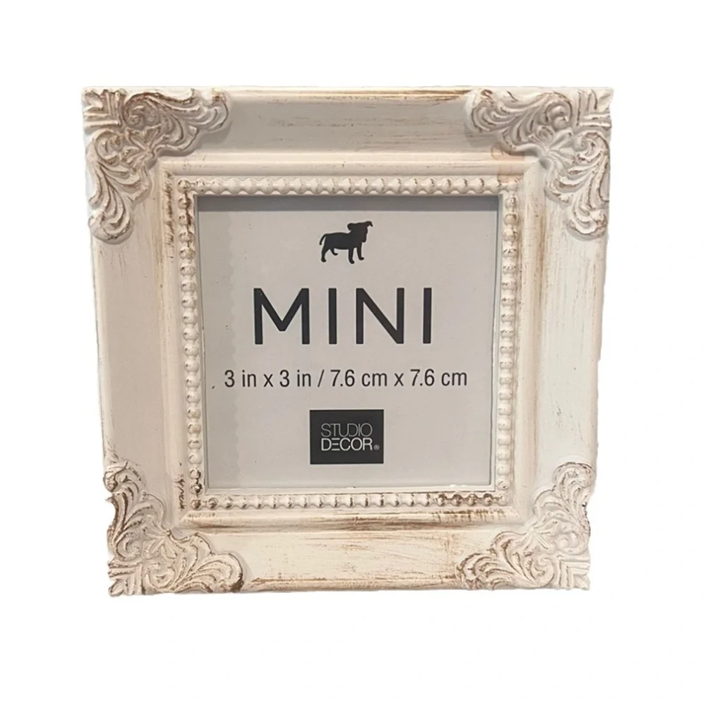 Studio Decor Cream Accent Picture Frames